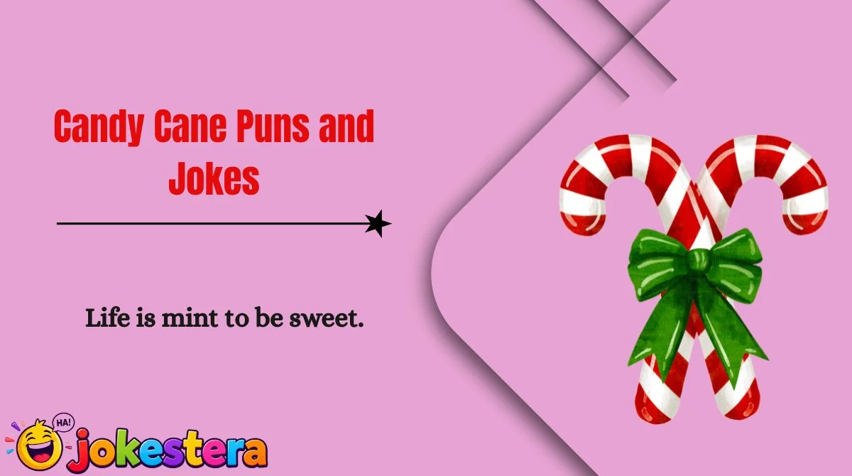 Candy Cane Puns and Jokes