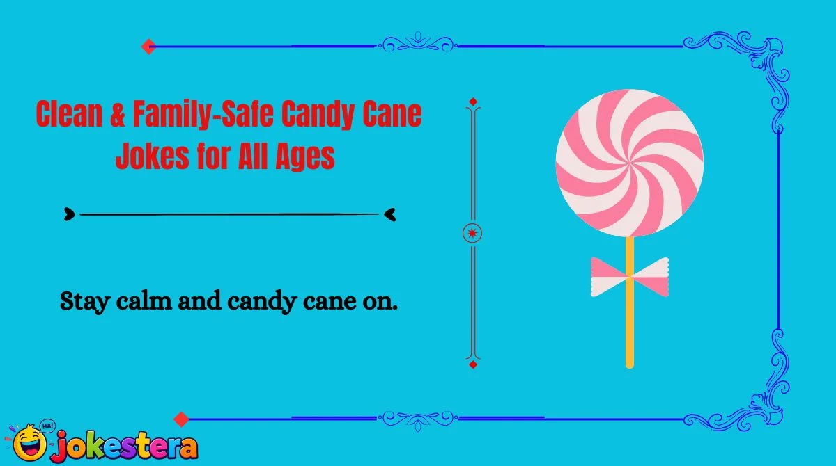 Clean & Family-Safe Candy Cane Jokes for All Ages 