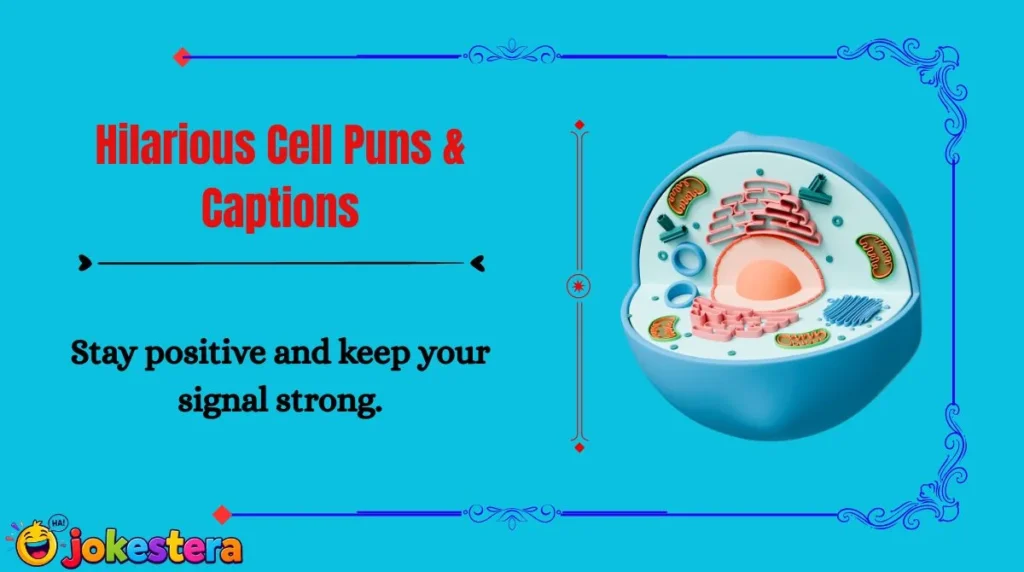 Hilarious Cell Puns & Captions