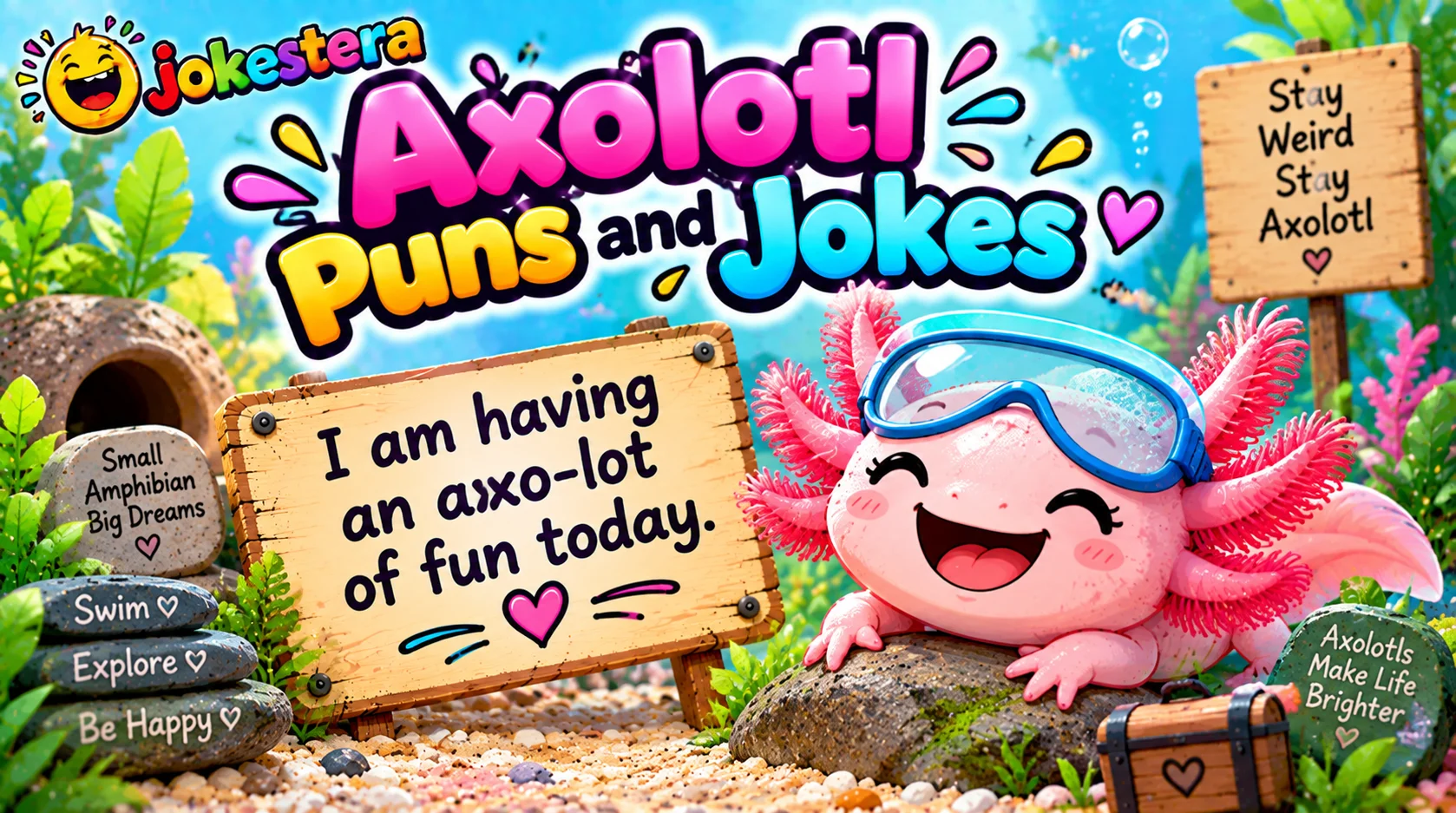 Axolotl Puns and Jokes