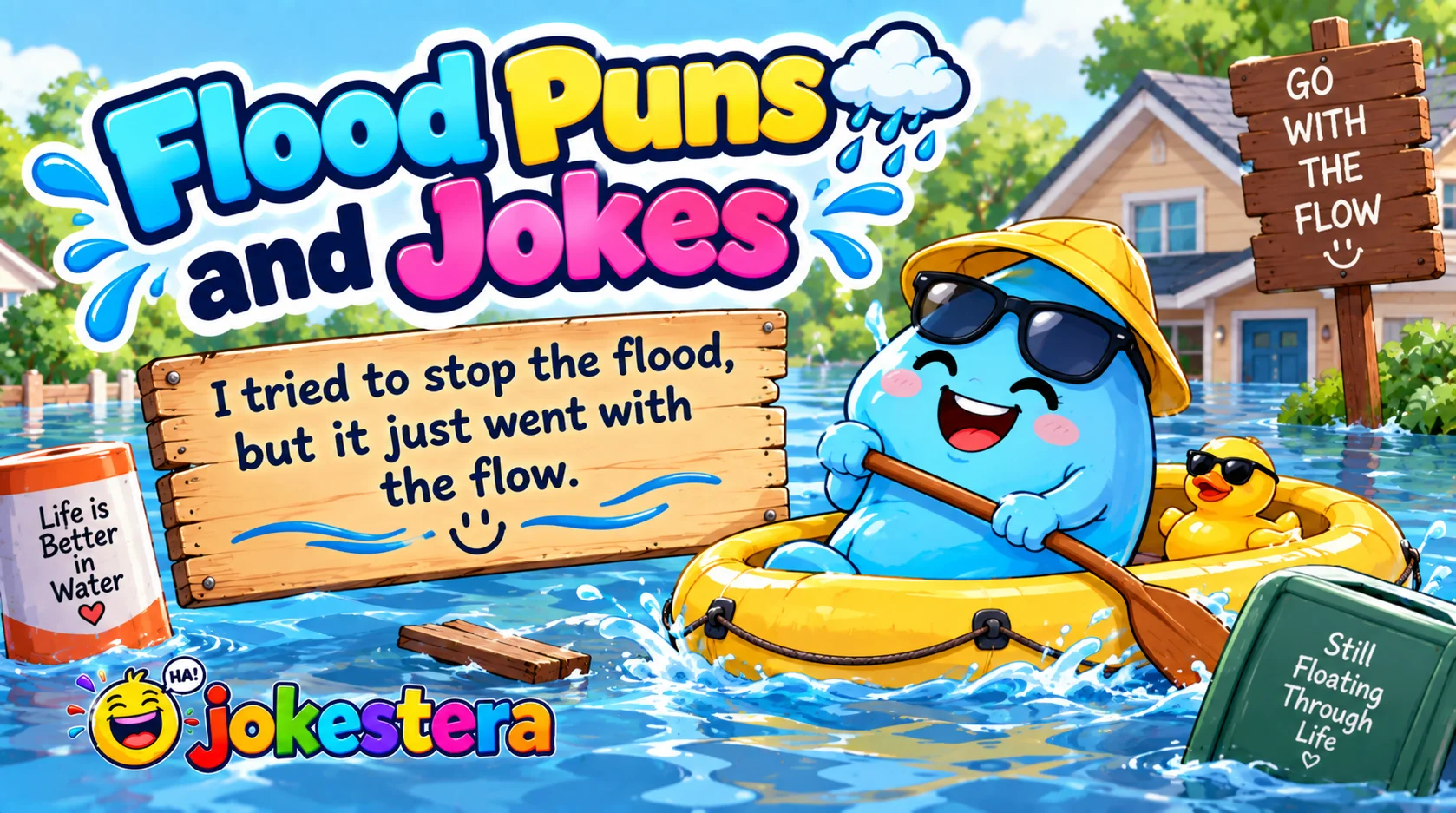 Flood Puns and Jokes