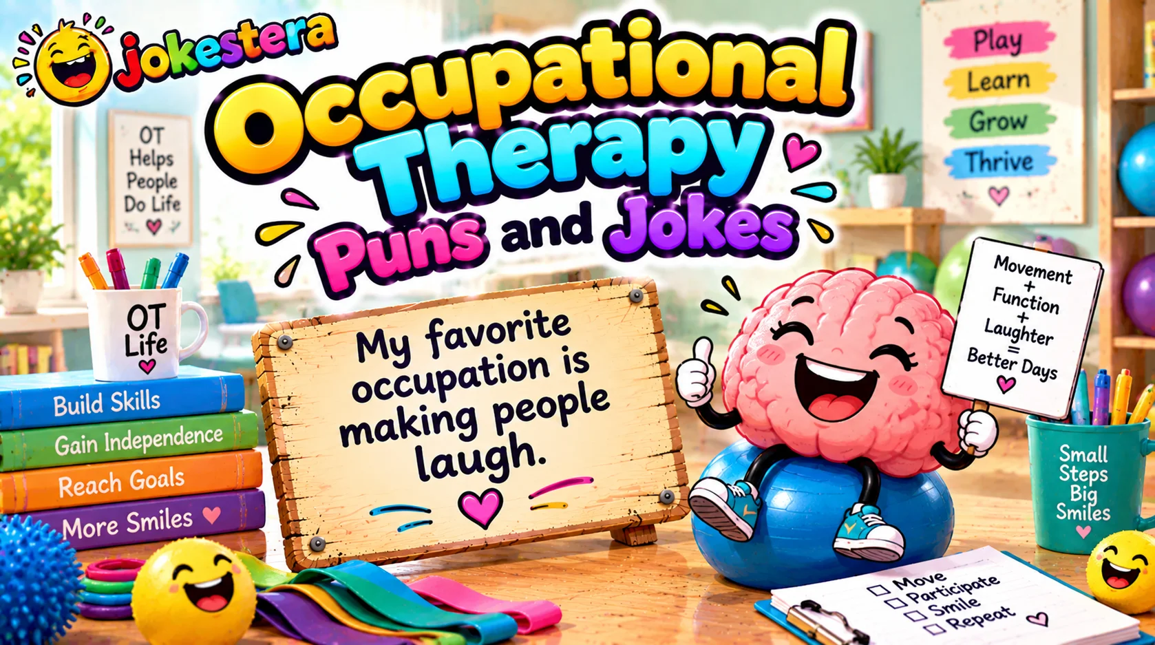 Occupational Therapy Puns and Jokes
