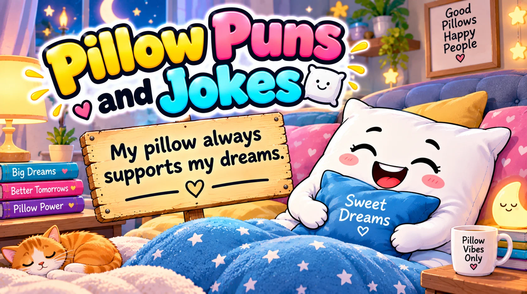 Pillow Puns and Jokes