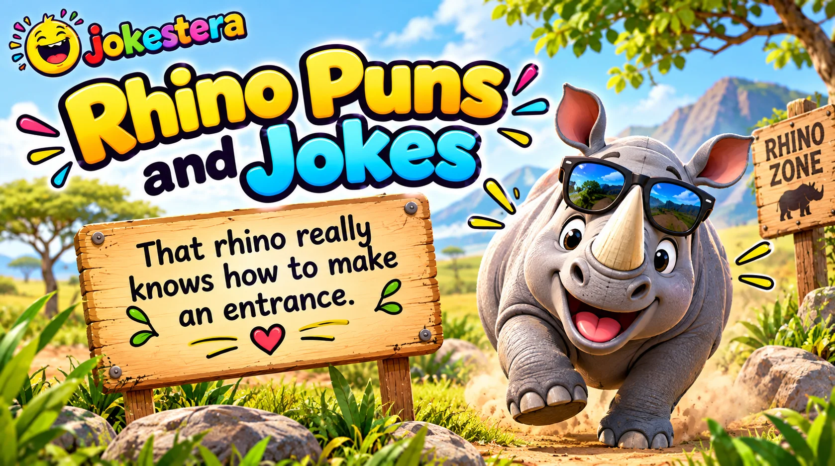Rhino Puns and Jokes