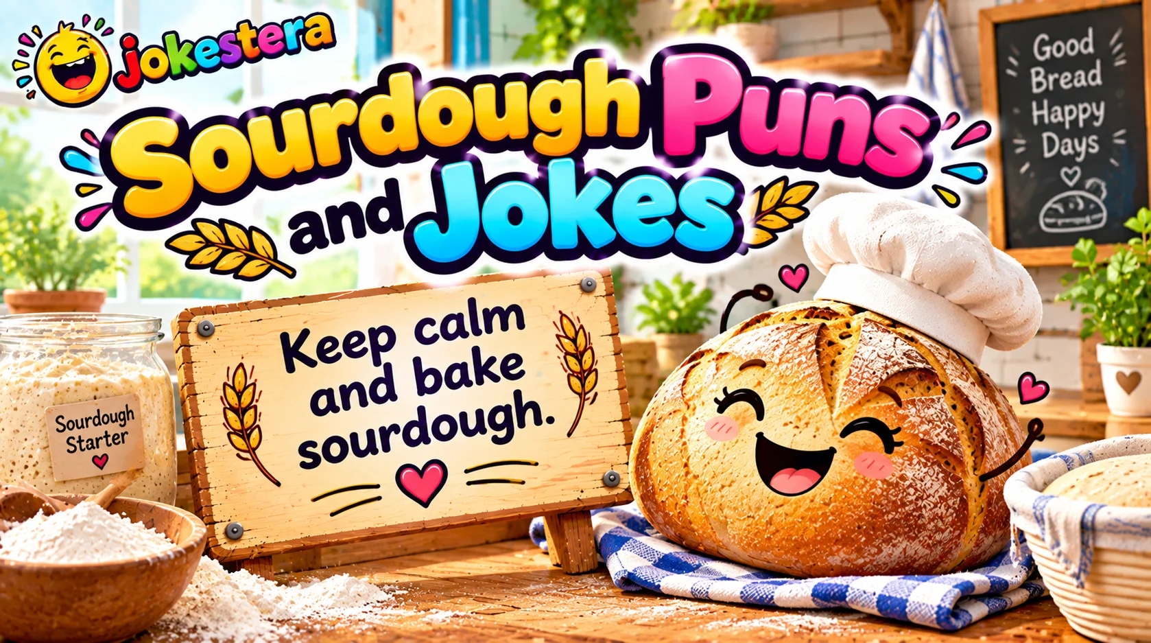 Sourdough Puns and Jokes