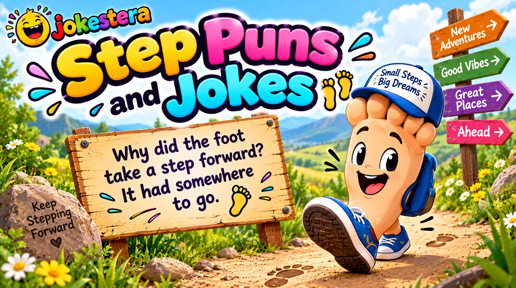 Step Puns and Jokes