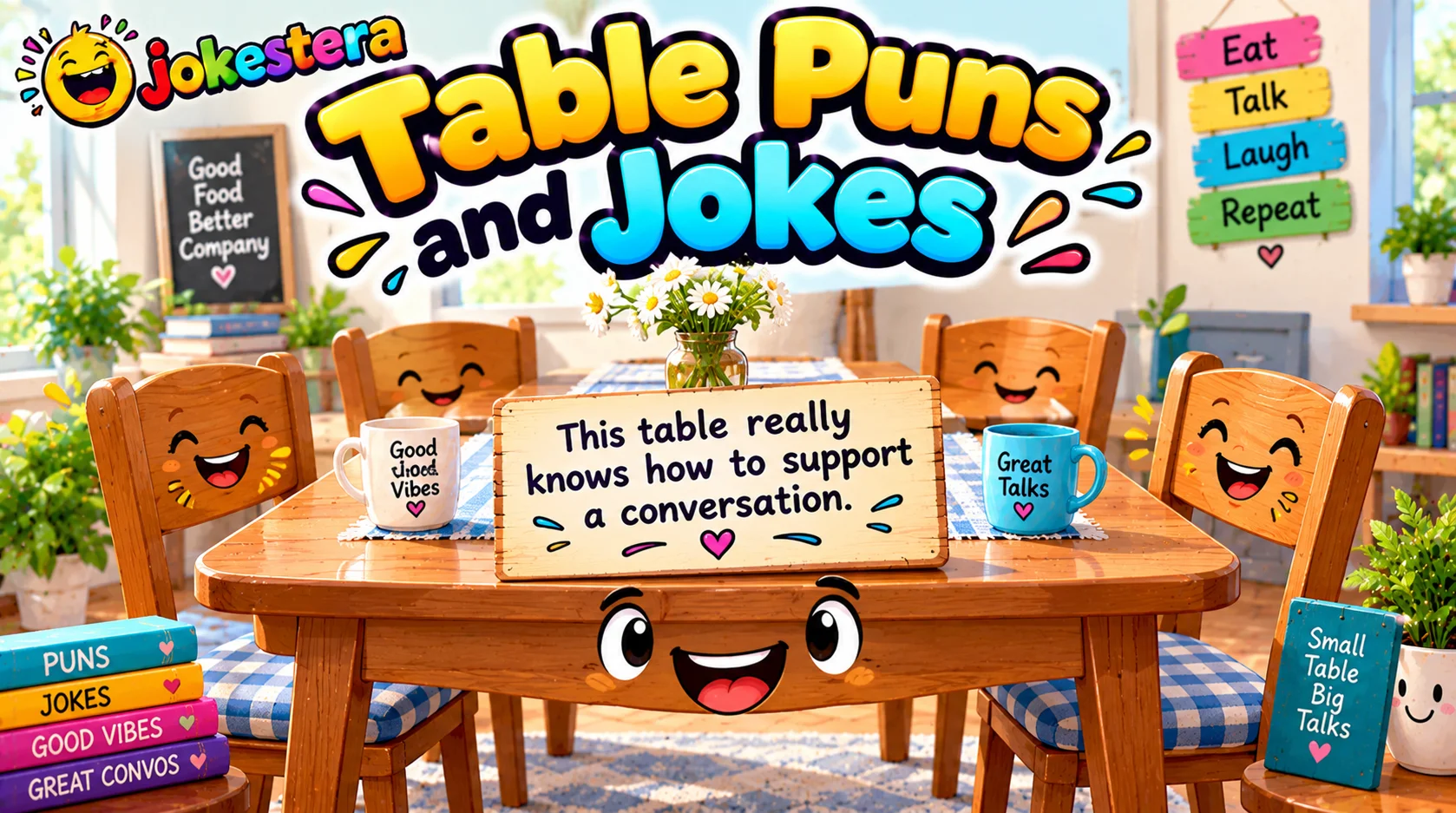 Table Puns and Jokes