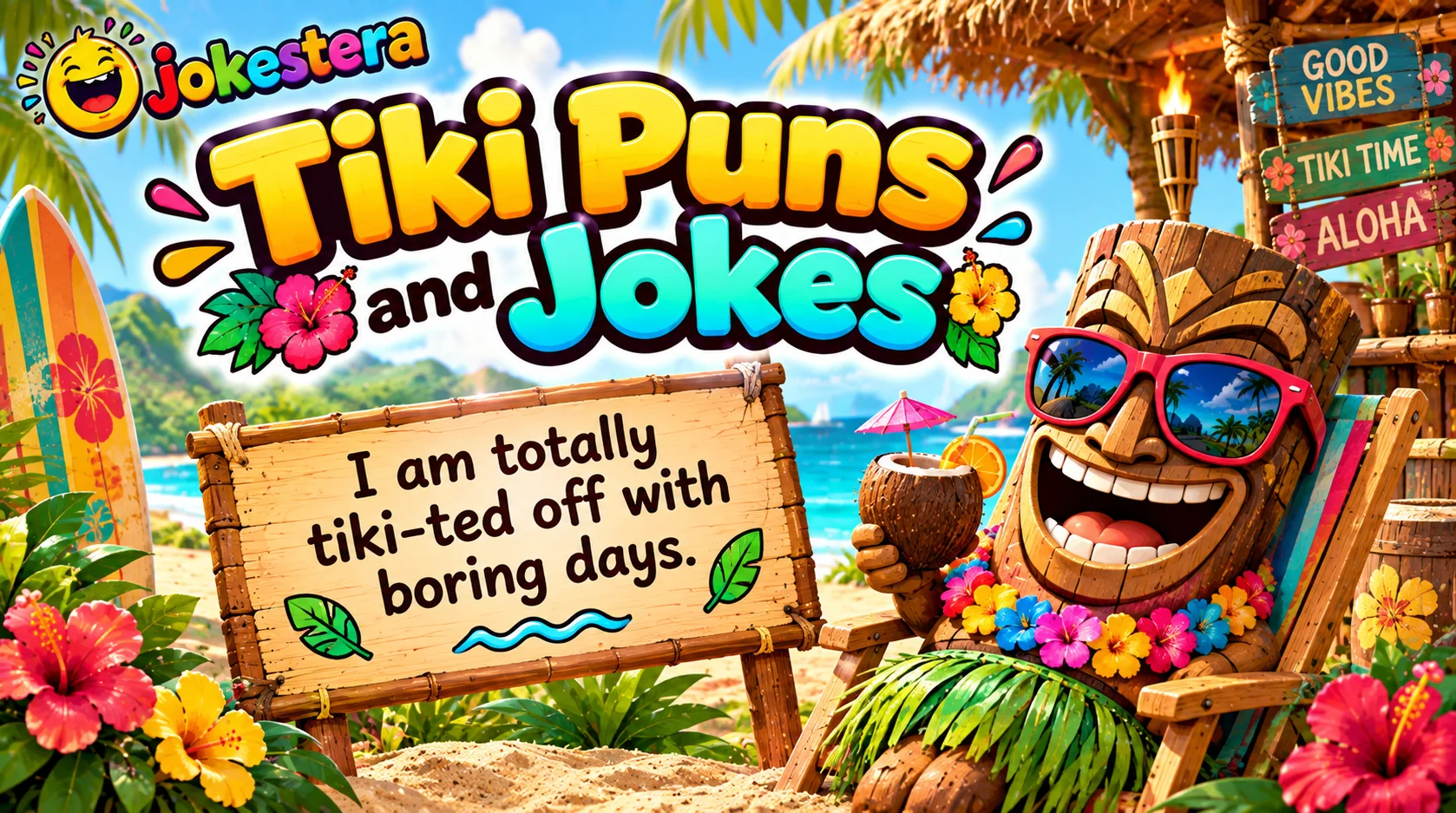 Tiki Puns and Jokes