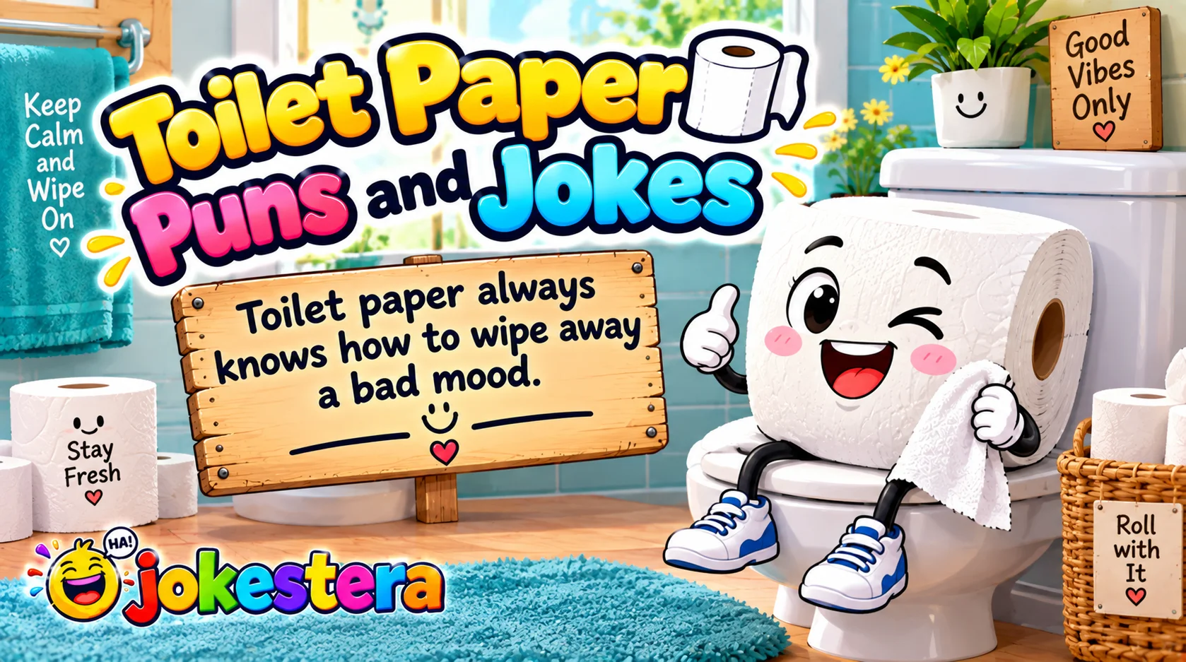 Toilet Paper Puns and Jokes