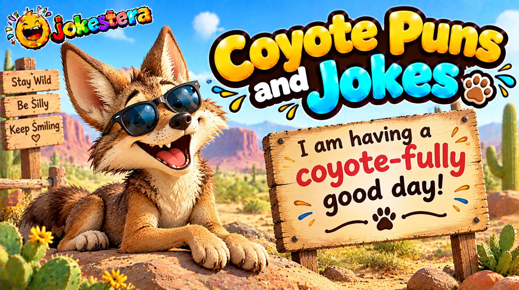 Coyote Puns and Jokes