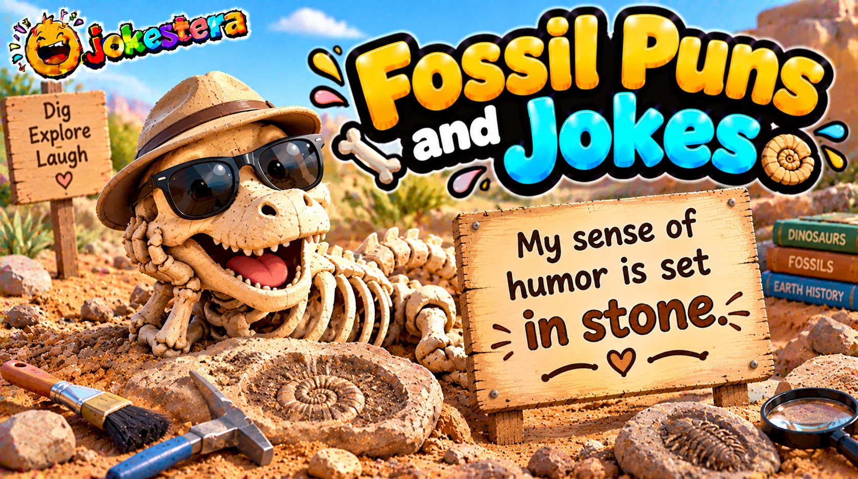Fossil Puns and Jokes