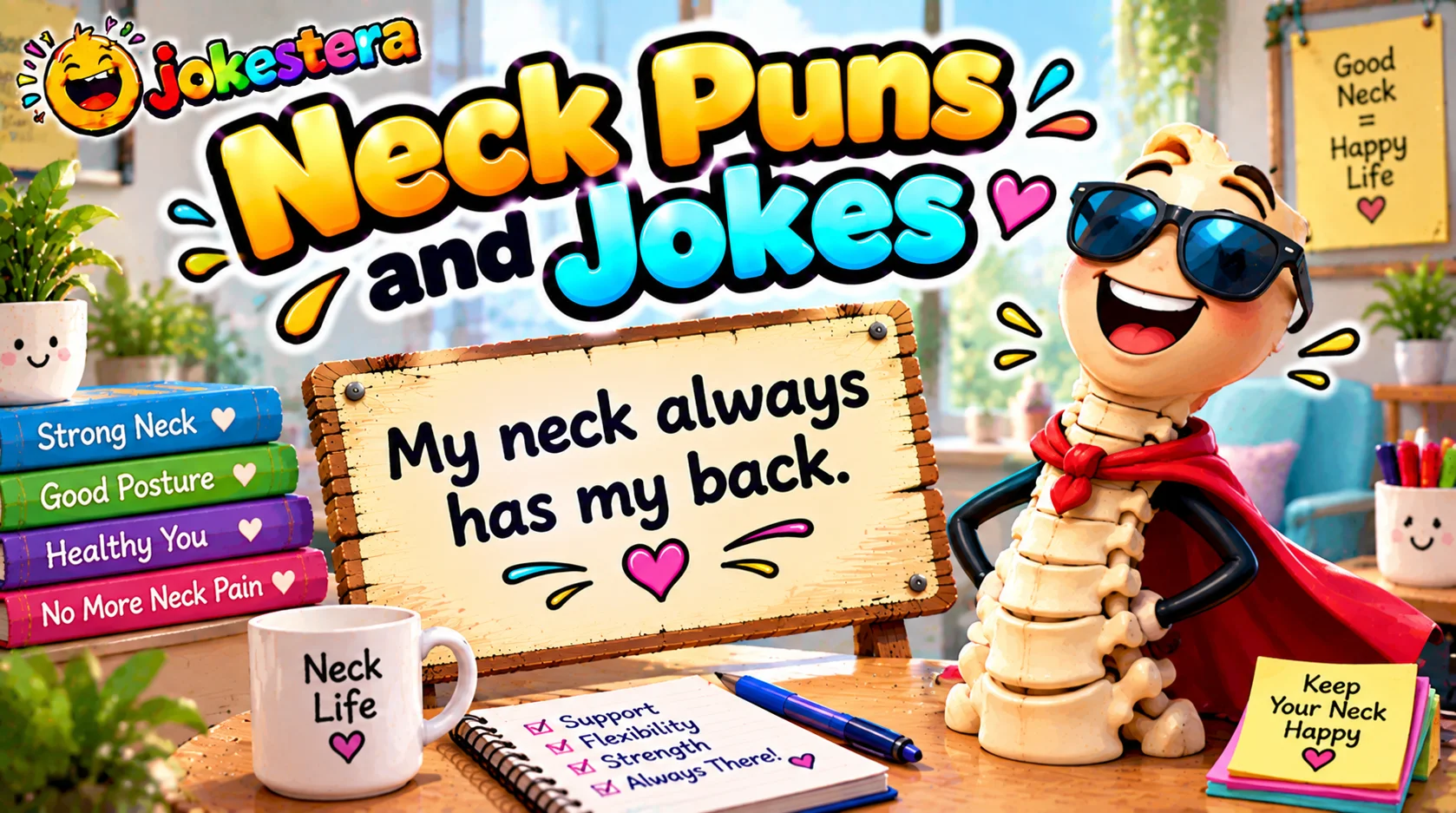 Neck Puns and Jokes
